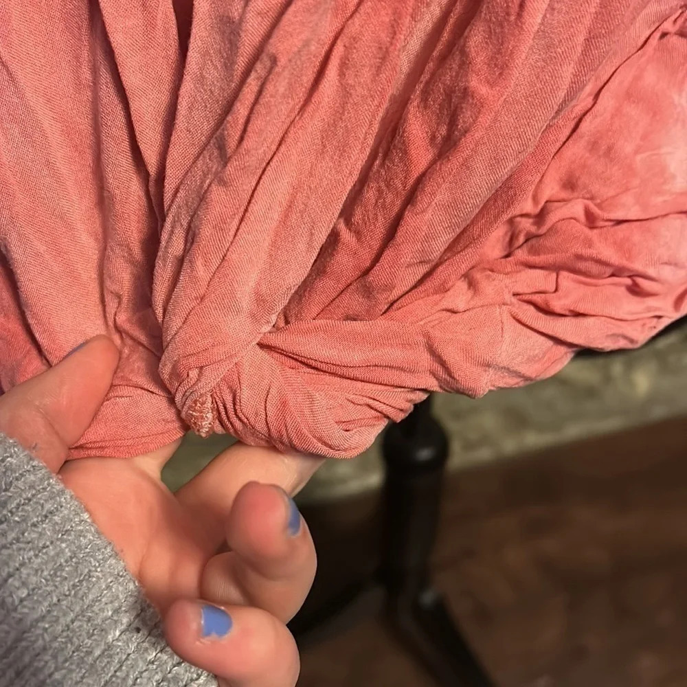 Pink Poly Esther Blouse - Picture 3 of 5